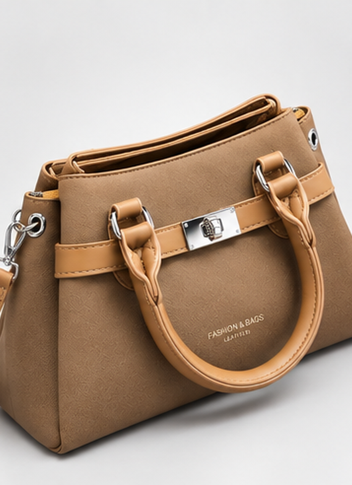 Women’s Taupe Brown Handbag – Elegant Shoulder | Dune Style