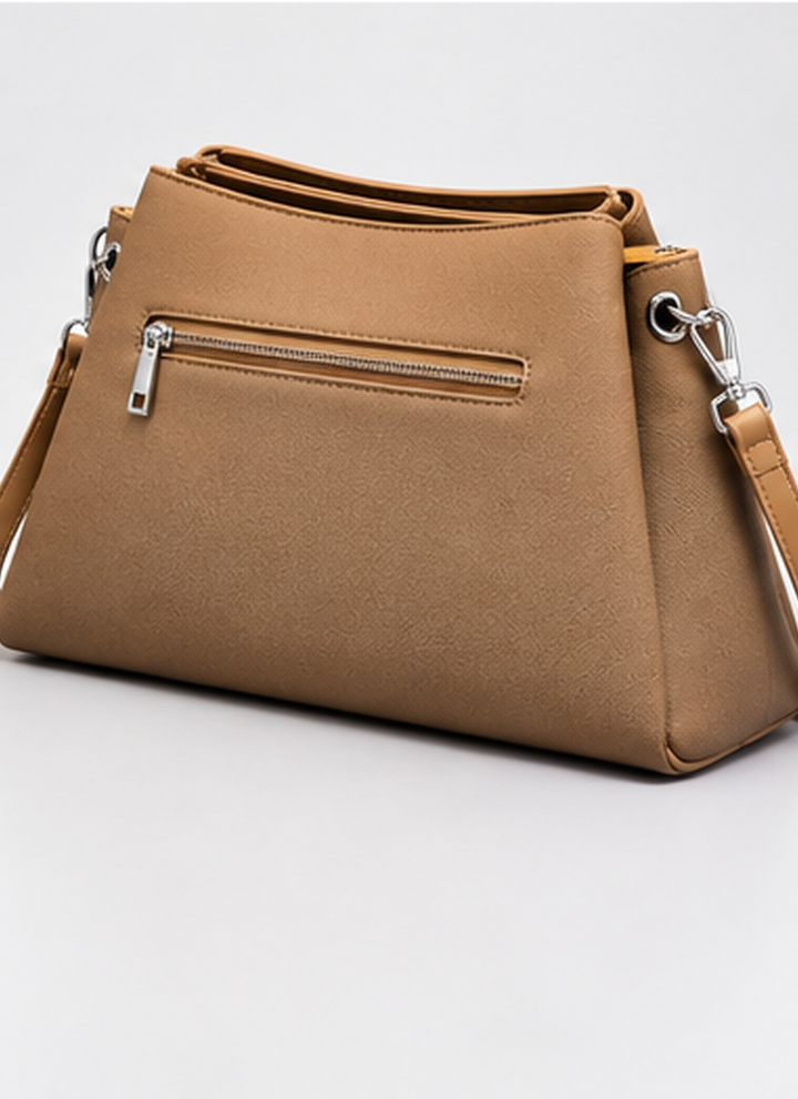 Women’s Taupe Brown Handbag – Elegant Shoulder | Dune Style