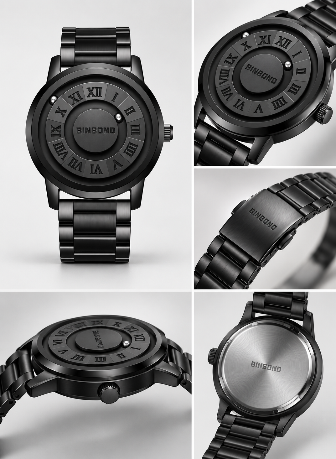 BINBOND Futuristic Technology - Waterproof, Innovative Design and Quartz Movement | Dune Style
