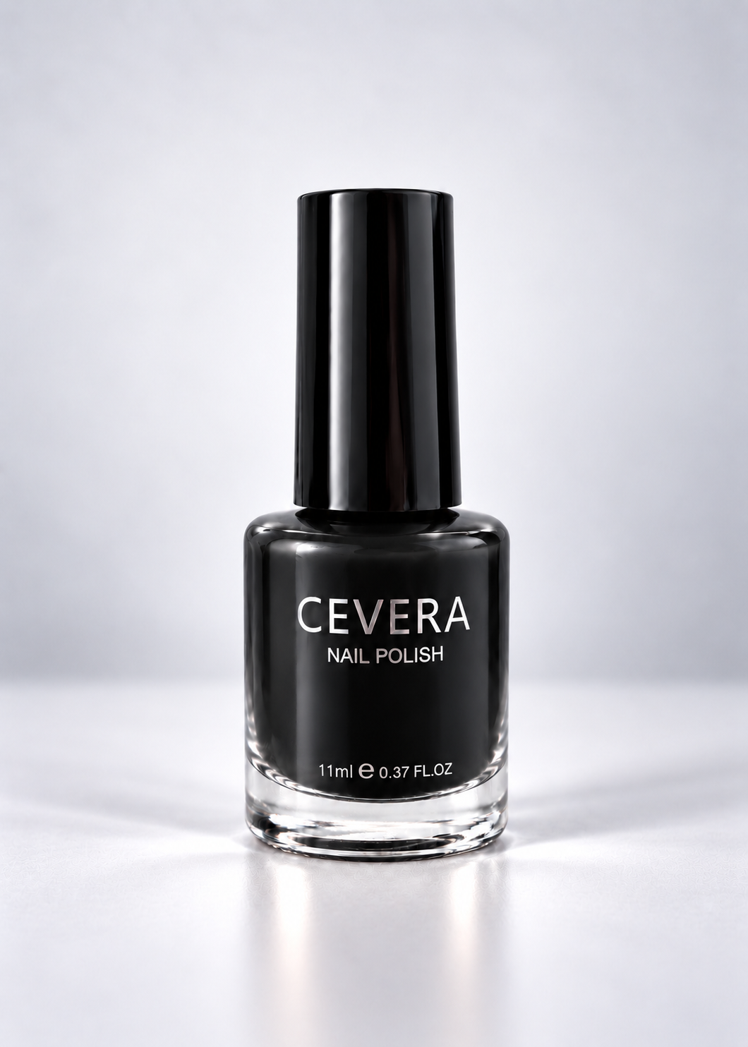 Cevera Nail Polish – Black Glossy Nail Color | Dune Style