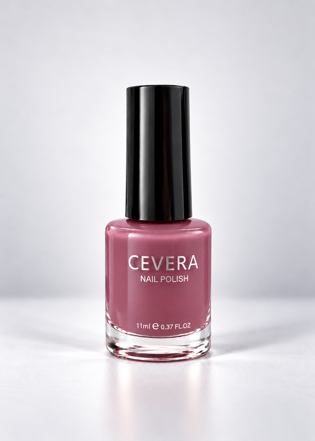 CEVERA Nail Polish – Dusty Mauve Rose Pink Glossy Nail Color | Dune Style