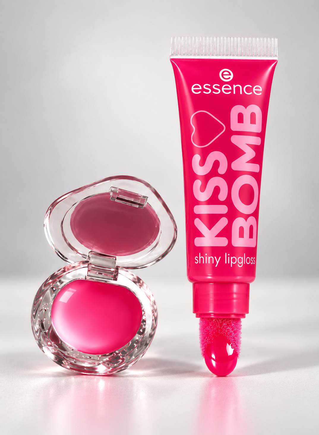 Essence KISS BOMB Shiny Pink Lip Gloss | Dune Style