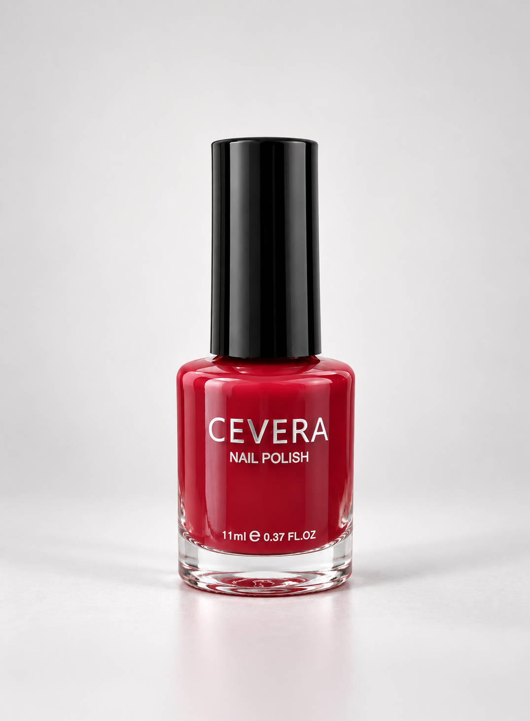 Cevera Nail Polish – Rich Red Glossy Nail Color | Dune Style